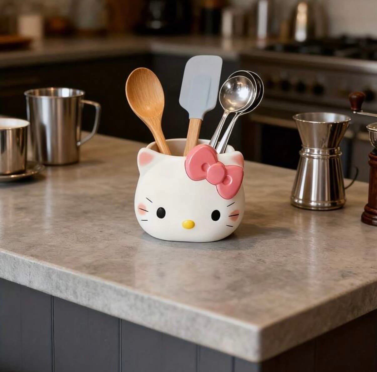 مقلمة Hello Kitty البلاستيكية